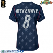 Maglie da calcio Stati Uniti Weston McKennie #8 Seconda Maglia Femminile Mondiali 2026  Manica Corta